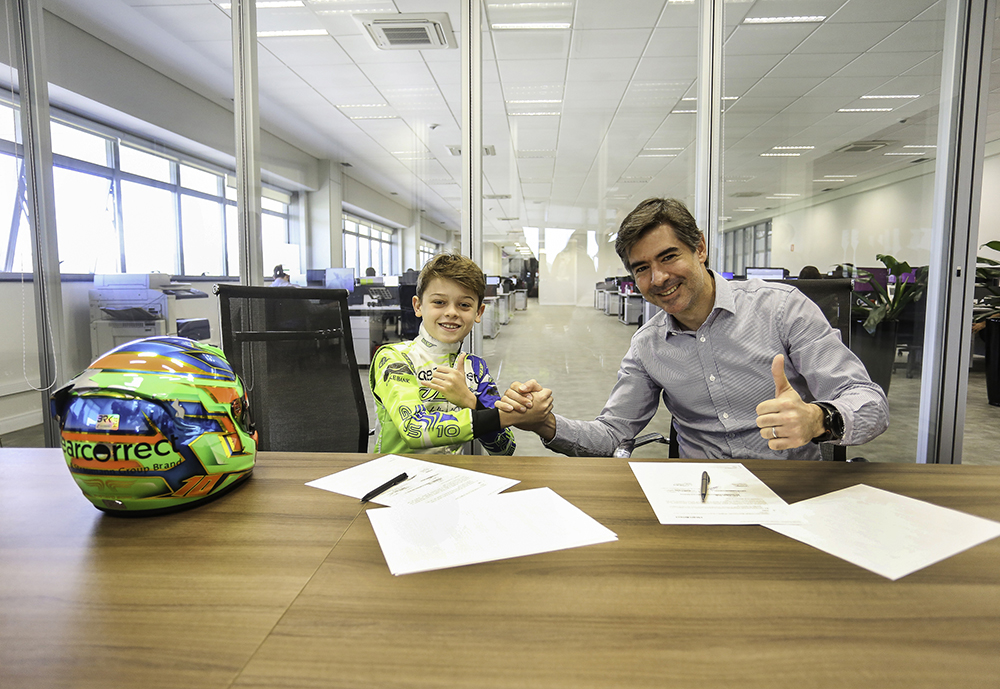 Gustavo Bonk conta com novo patrocínio para buscar vaga no Rotax Max Finals no Bahrein
