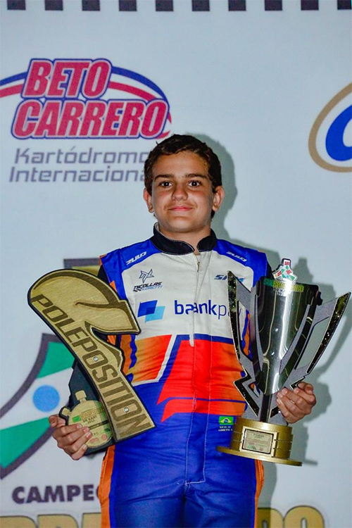Nicollas Loretti viveu temporada de títulos, ótimos resultados e muita evolução no kartismo brasileiro