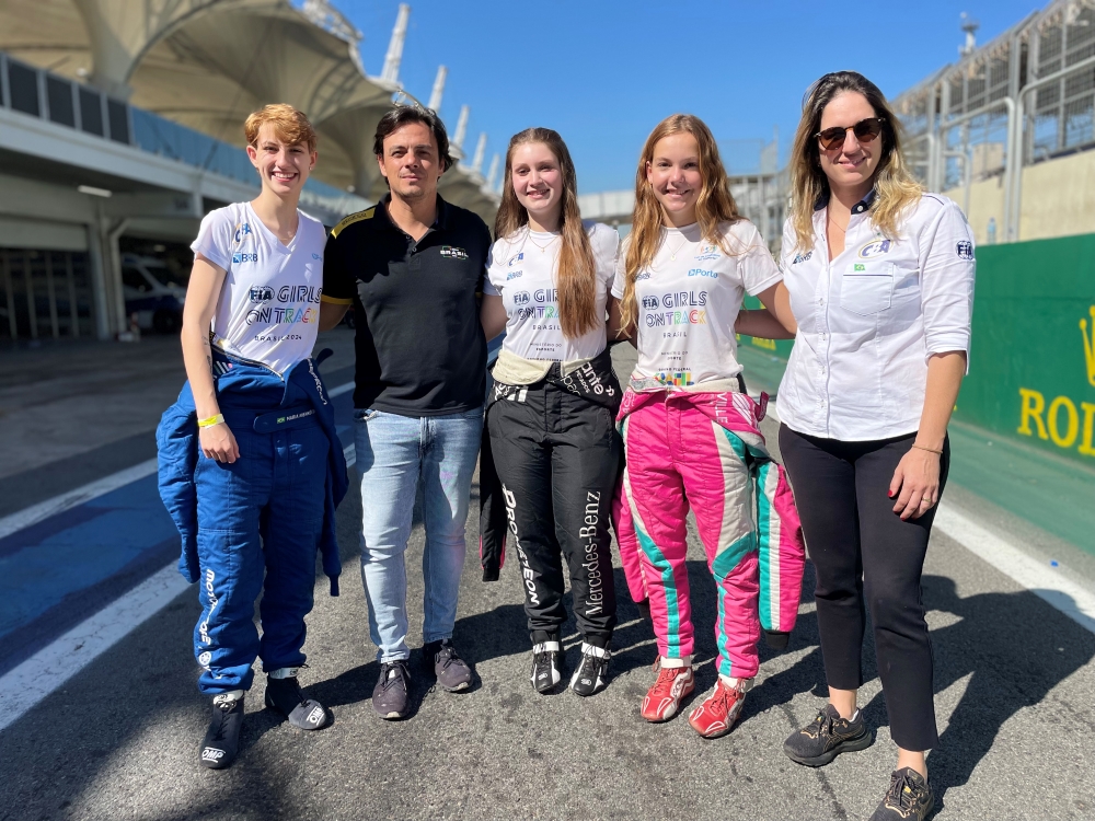 Teste na NASCAR Brasil Series deixou kartistas do FIA Girls on Track Brasil focadas em competir na categoria de turismo